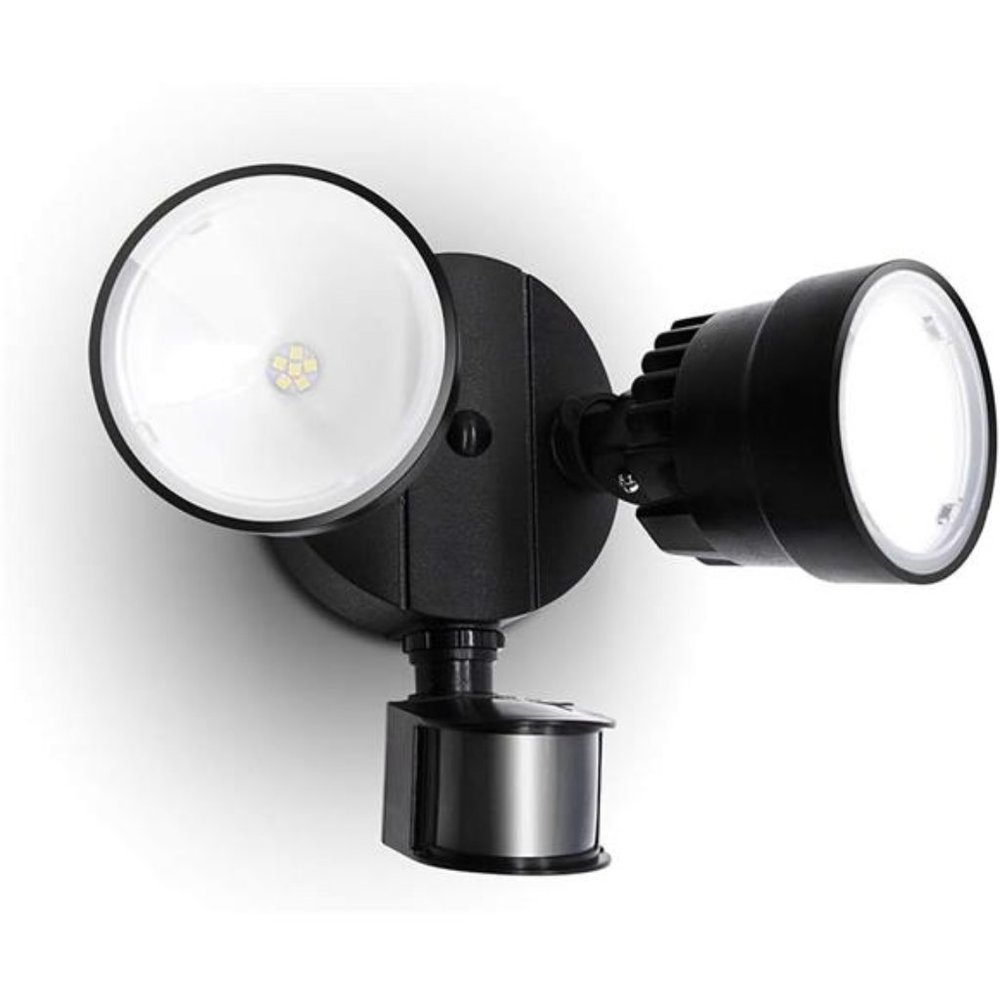 Lumen 15 Watt 26 LED Motion Activated Integrated Dual-Head Floodlight Outdoor